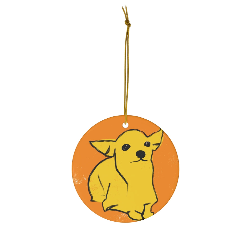 Chi the Chihuahua - Ceramic Ornaments