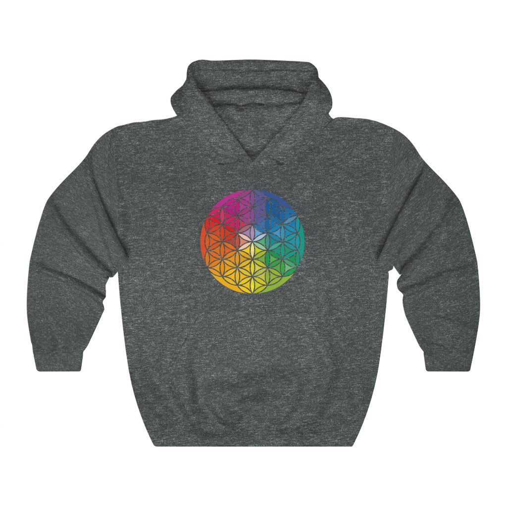 Flower of Life - Unisex Heavy Blend™ Hooded Sweatshirt