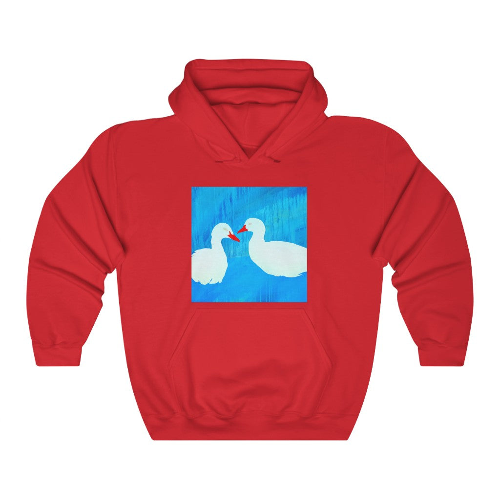 Duck Design - Unisex Heavy Blend™ Hooded Sweatshirt