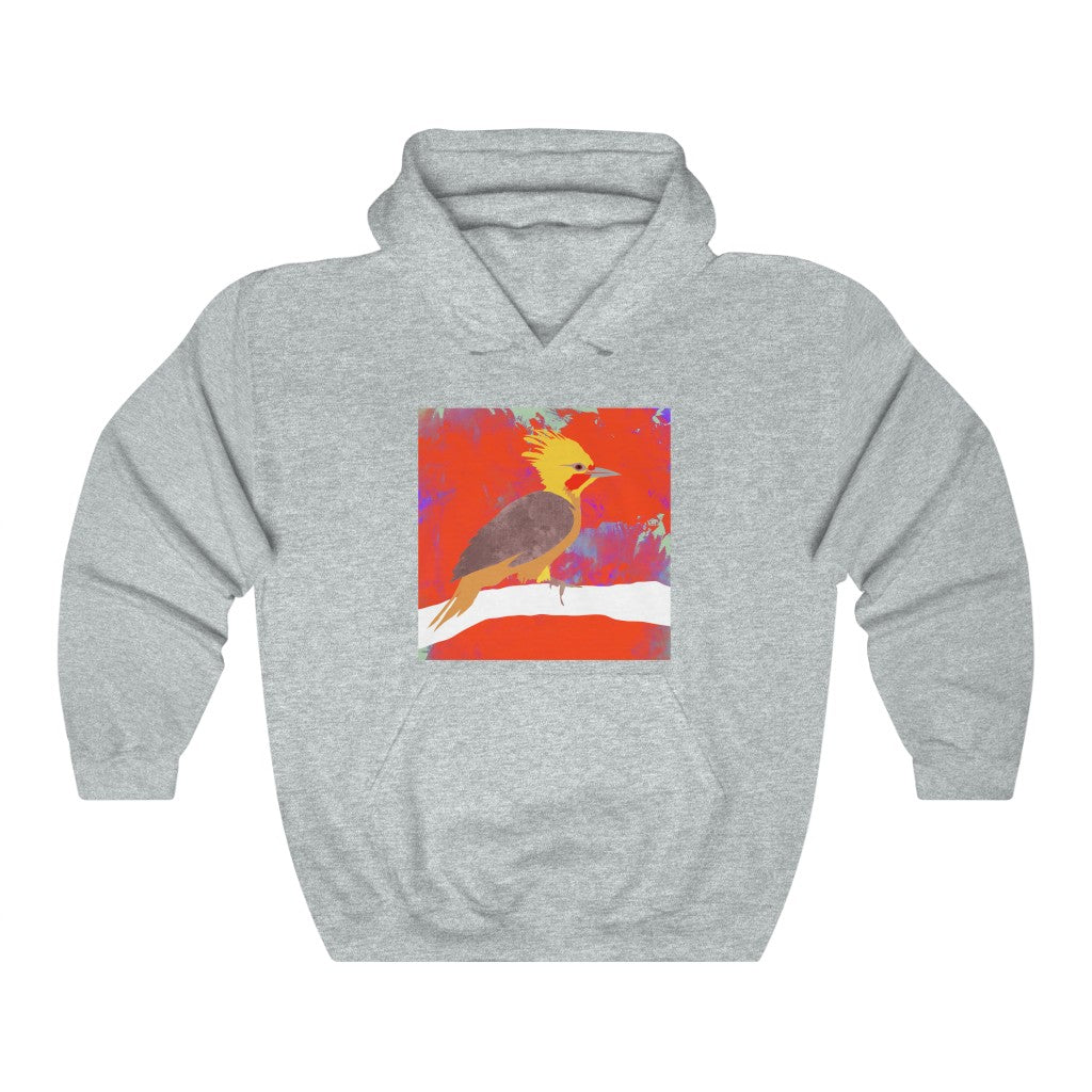 Unisex Heavy Blend™ Hooded Sweatshirt - Bird Design