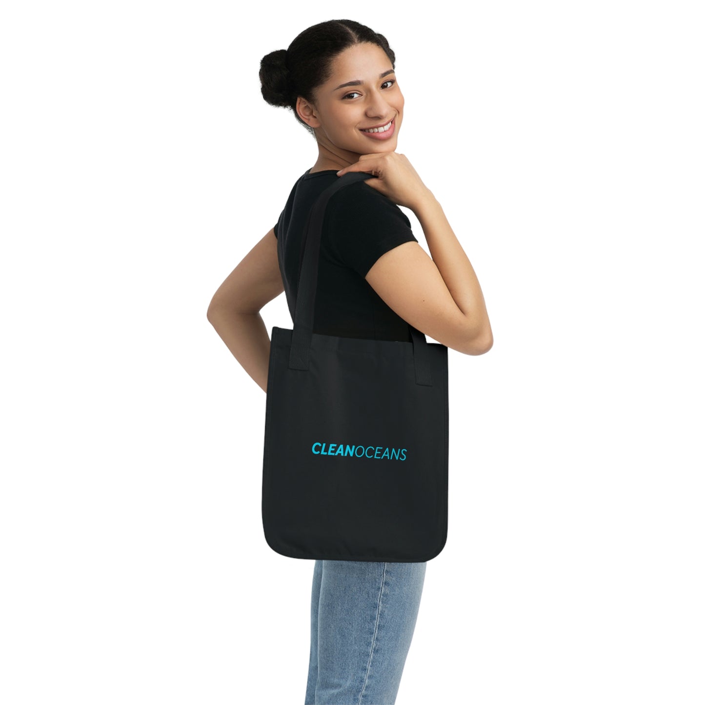 CleanOceans - Organic Canvas Tote Bag