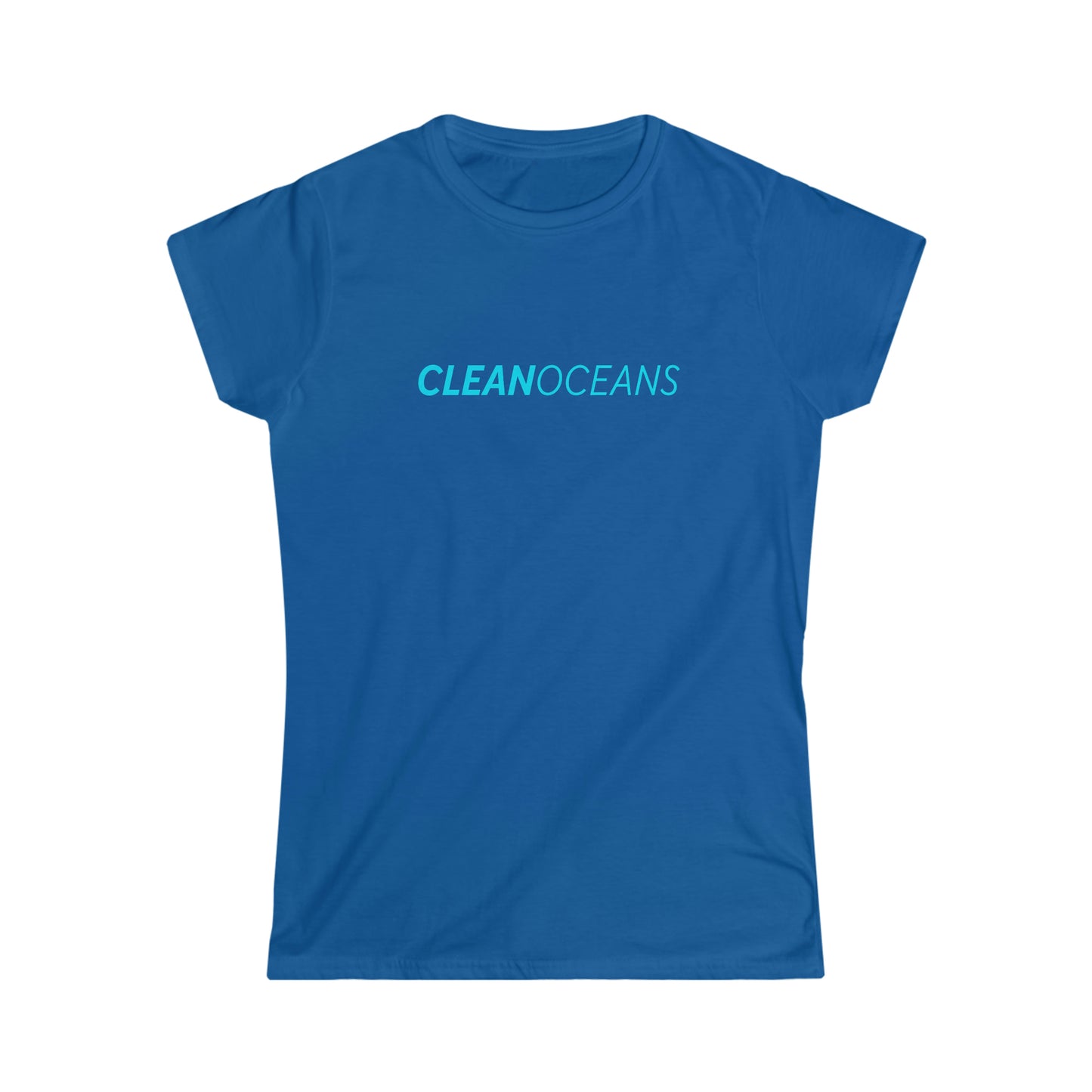 Women's Softstyle Tee - CleanOceans