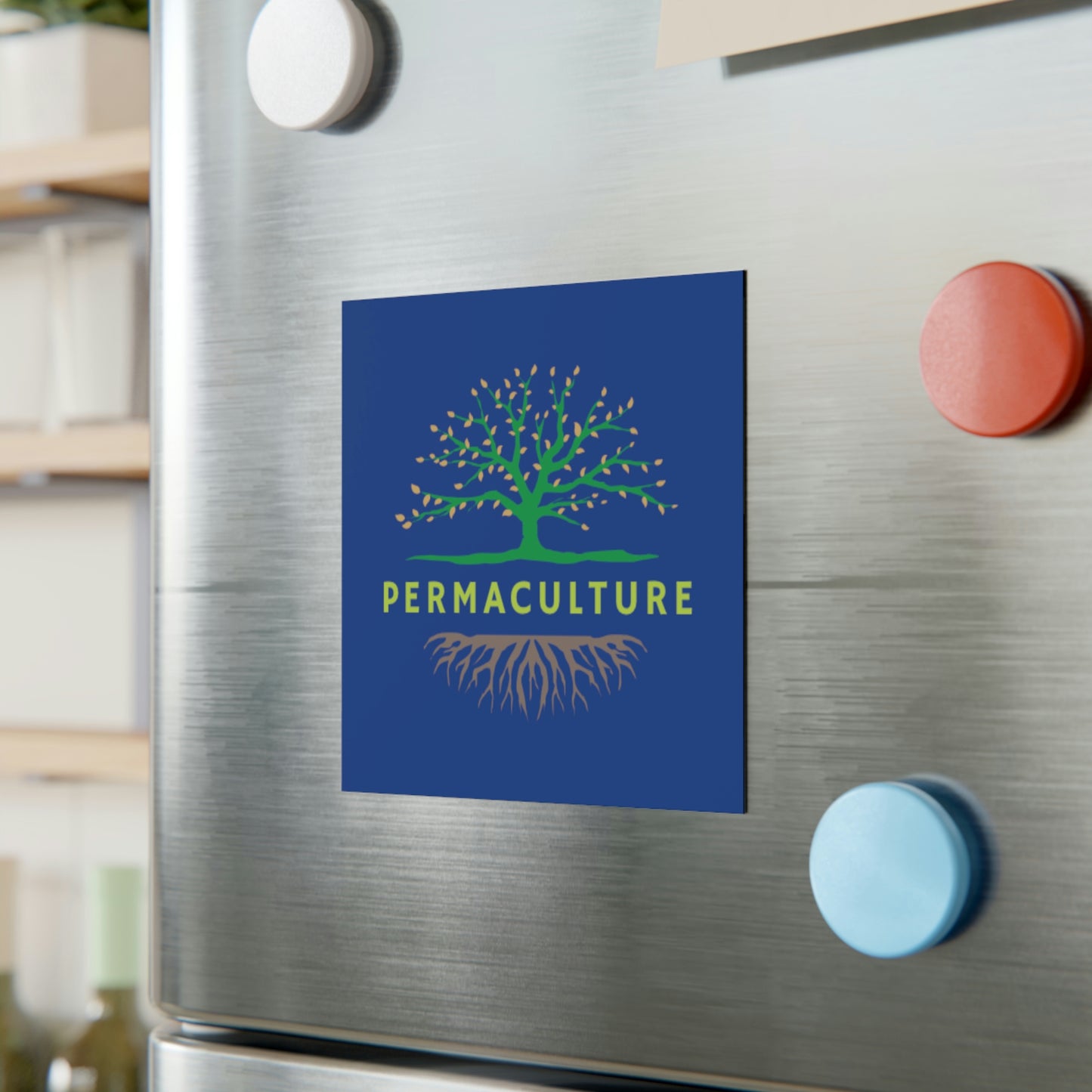 Square Magnet - Permaculture
