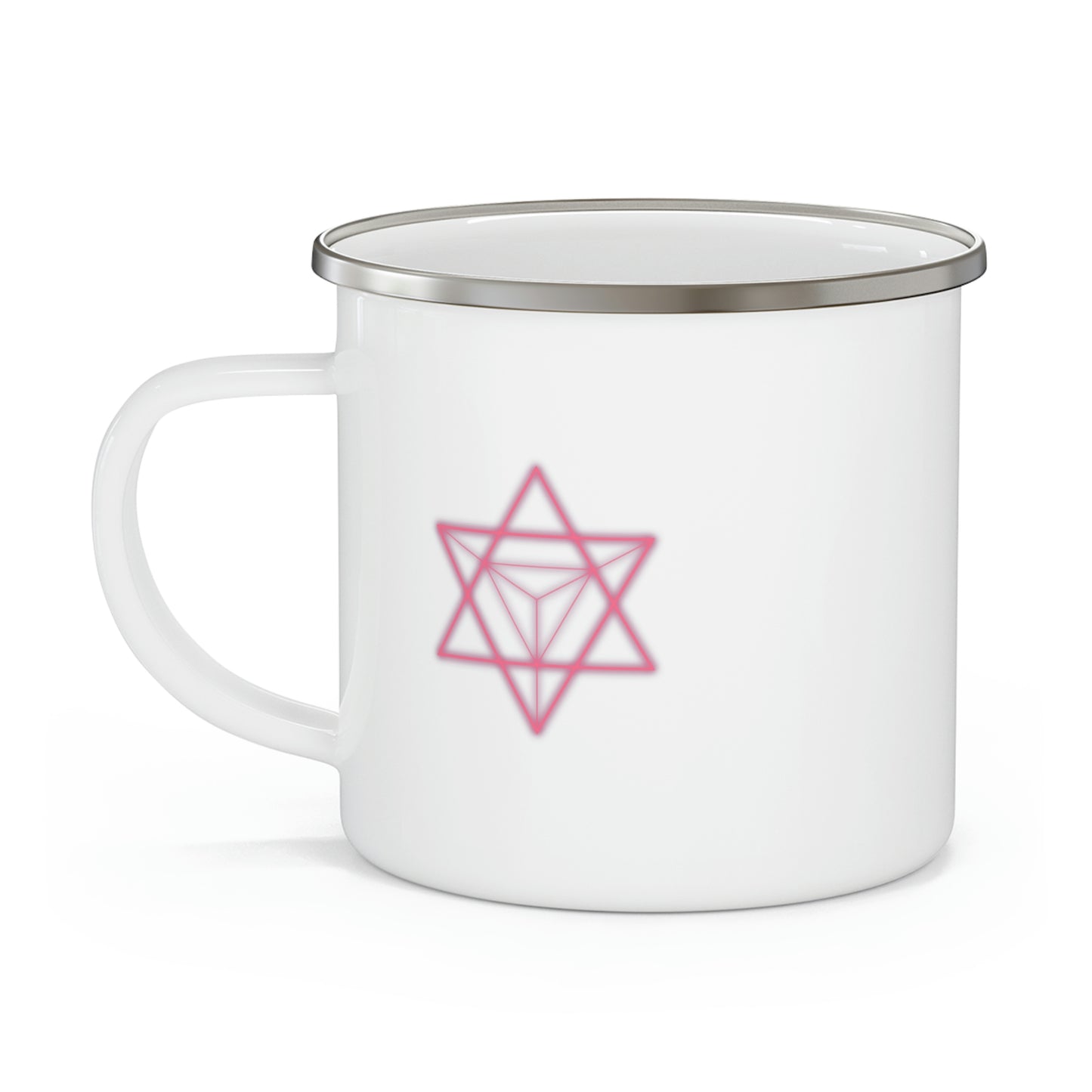 Enamel Camping Mug - Sacred Geometry