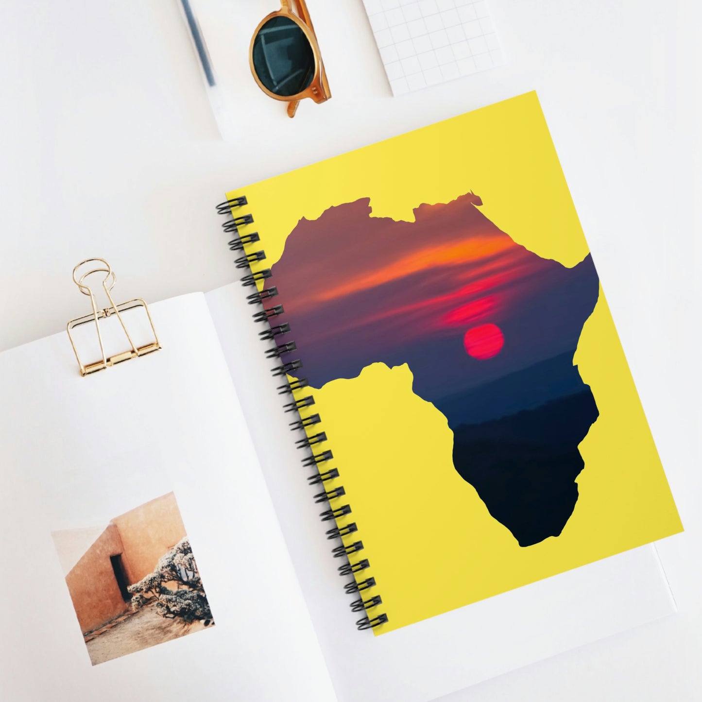 AFRICA - Spiral Notebook - Ruled Line