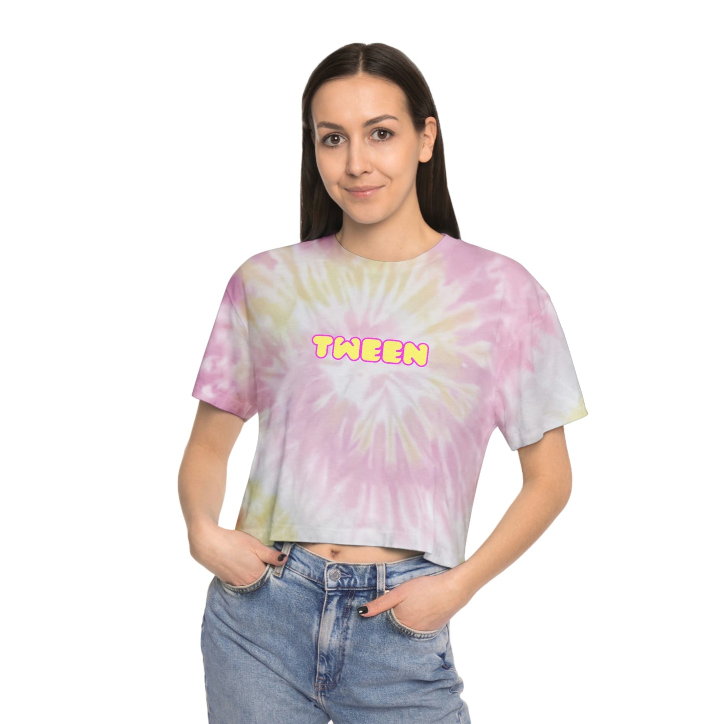 Tie-Dye Crop Tee - TWEEN