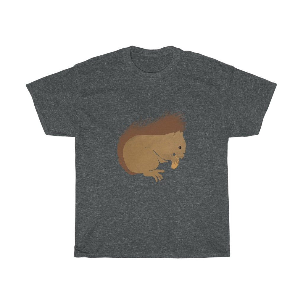 Unisex Heavy Cotton Tee - Squirrel