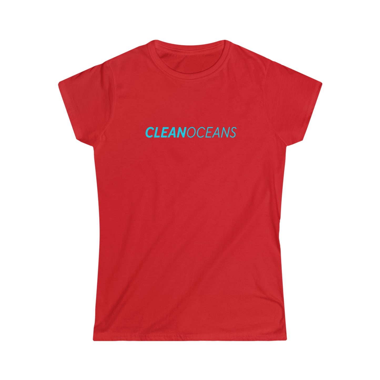Women's Softstyle Tee - CleanOceans