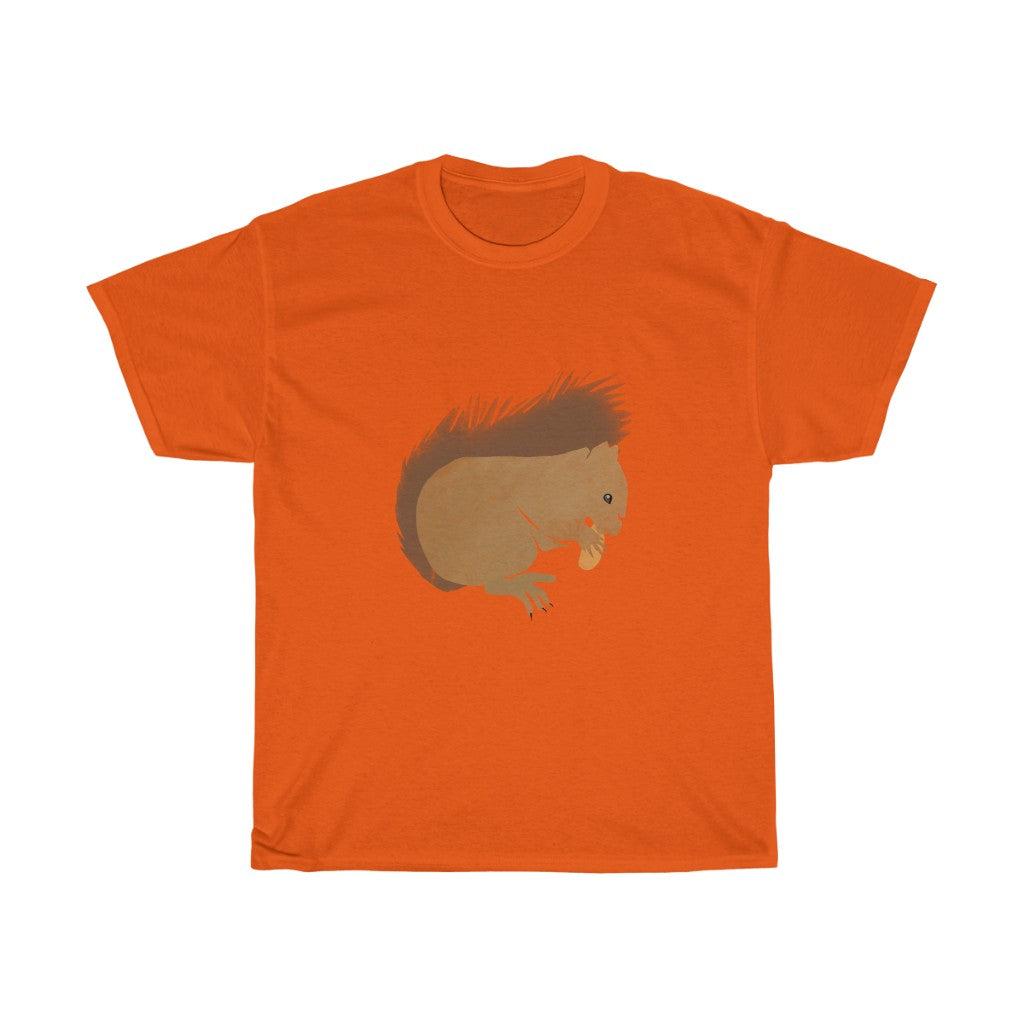 Unisex Heavy Cotton Tee - Squirrel