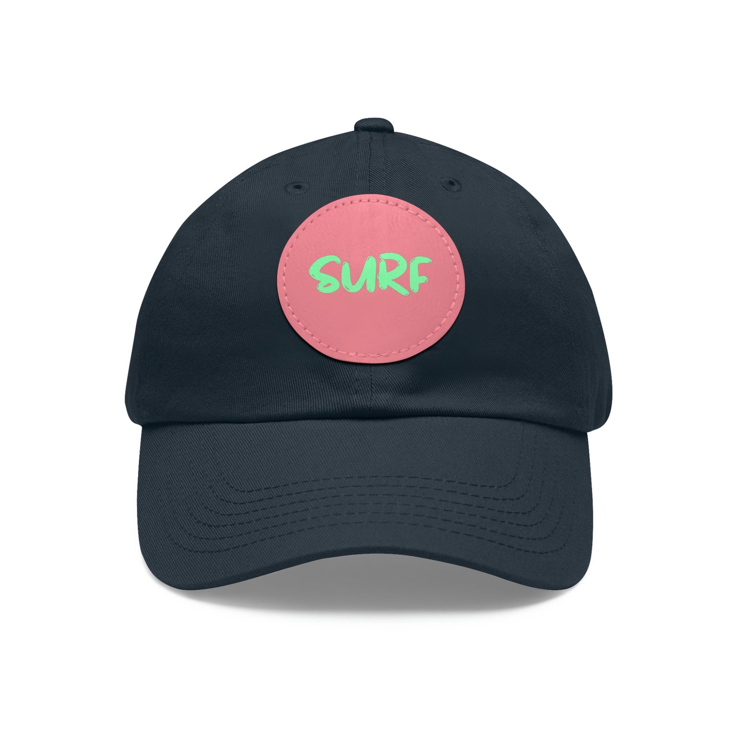 SURF - Dad Hat with Round Leather Patch