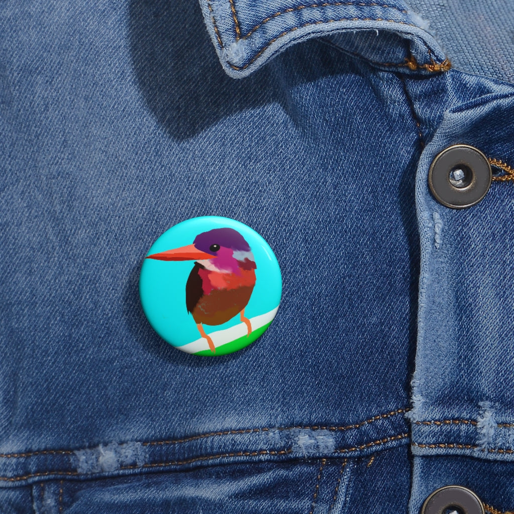 Bird Pin Button