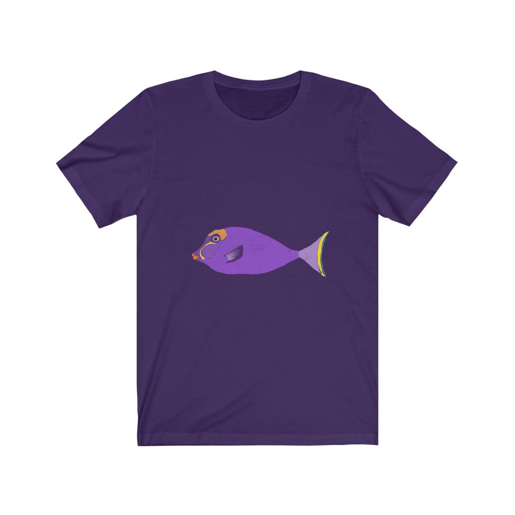 Unisex Jersey Short Sleeve Tee - Fish Design