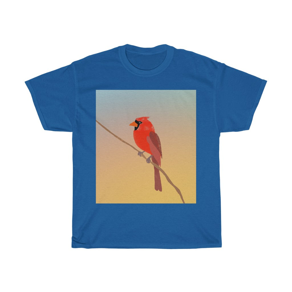 Red Cardinal - Unisex Heavy Cotton Tee