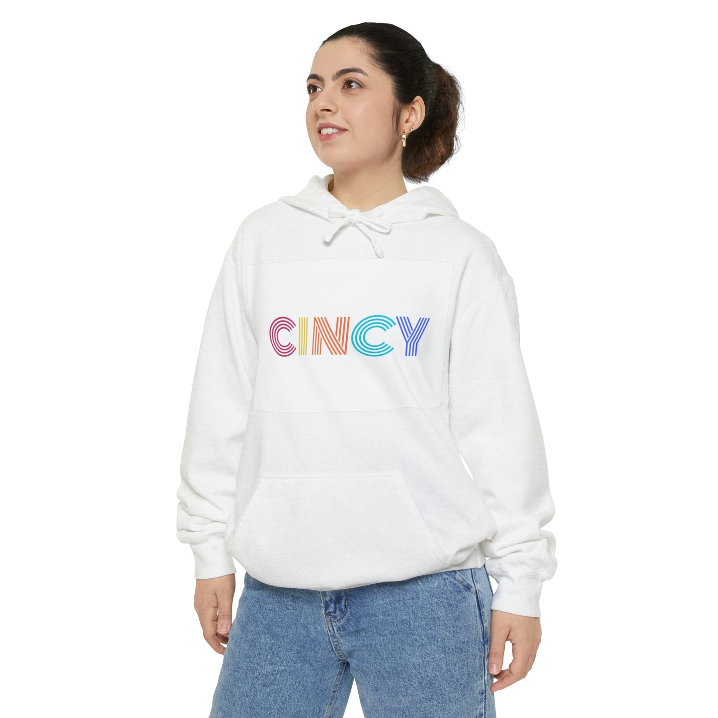 CINCY - Unisex Garment-Dyed Hoodie