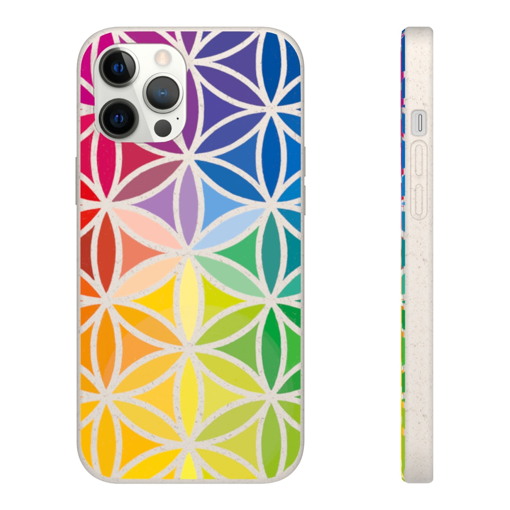 Biodegradable Case - Flower of Life