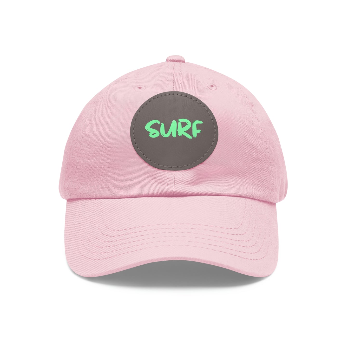 SURF - Dad Hat with Round Leather Patch