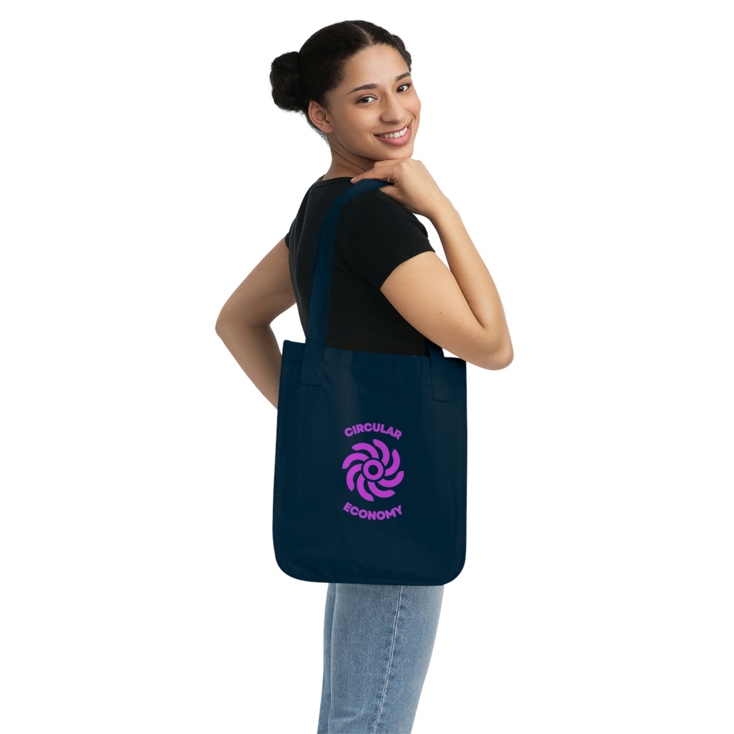 Organic Canvas Tote Bag - CIRCULAR ECONOMY
