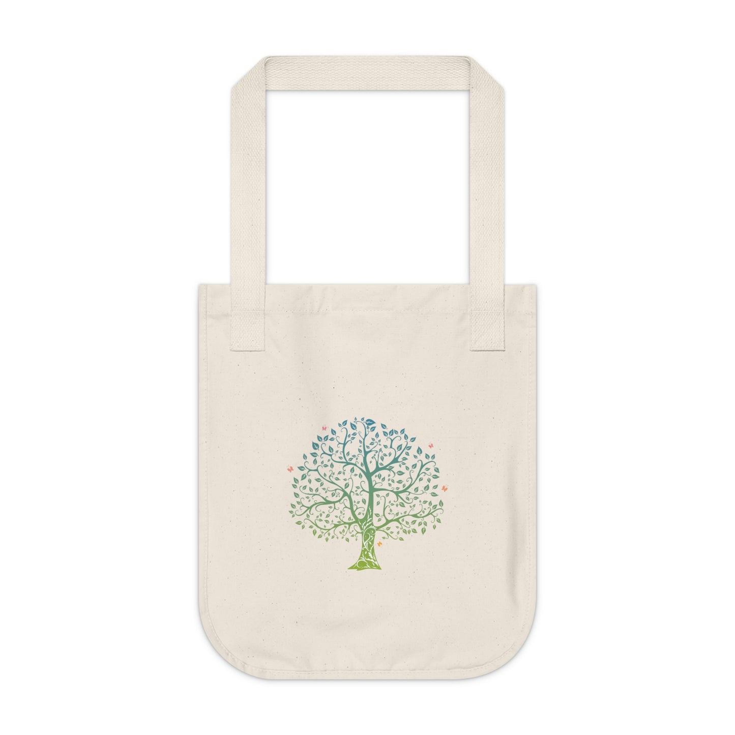 Organic Canvas Tote Bag - Tree of Life