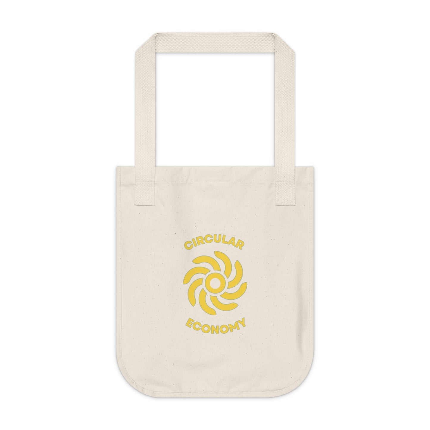 Organic Canvas Tote Bag - CIRCULAR ECONOMY