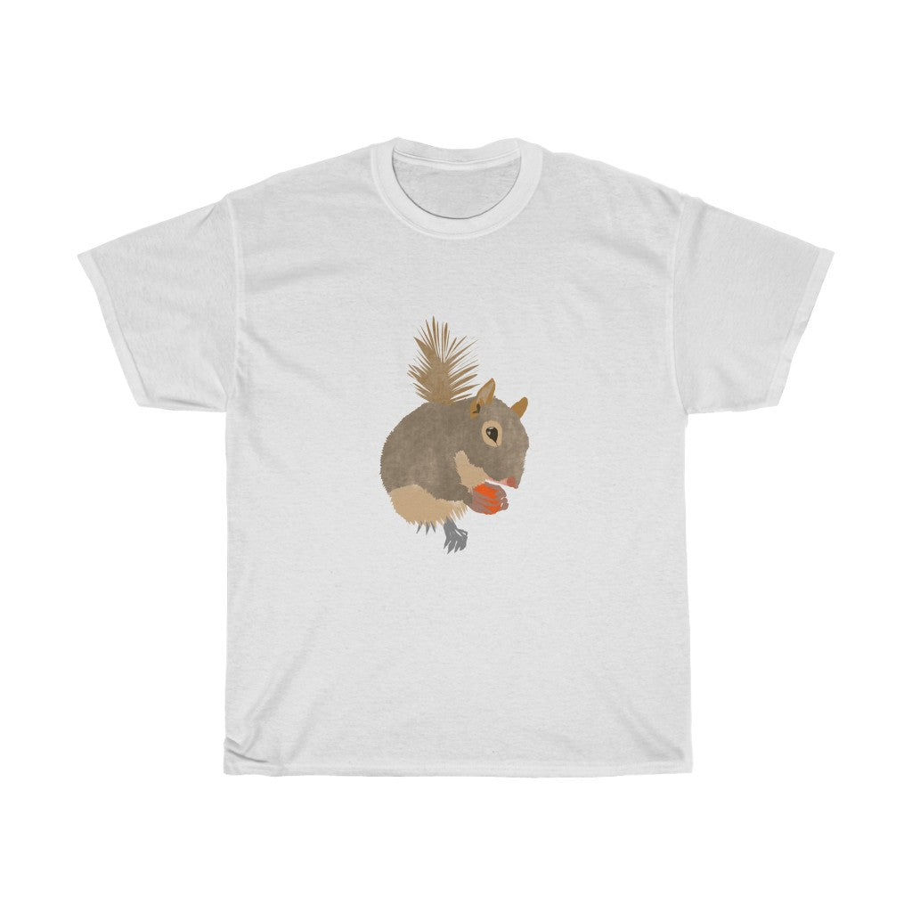 Squirrel Print - Unisex Heavy Cotton Tee