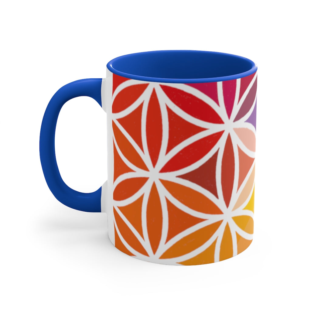 Sacred Geometry 11oz Accent Mug