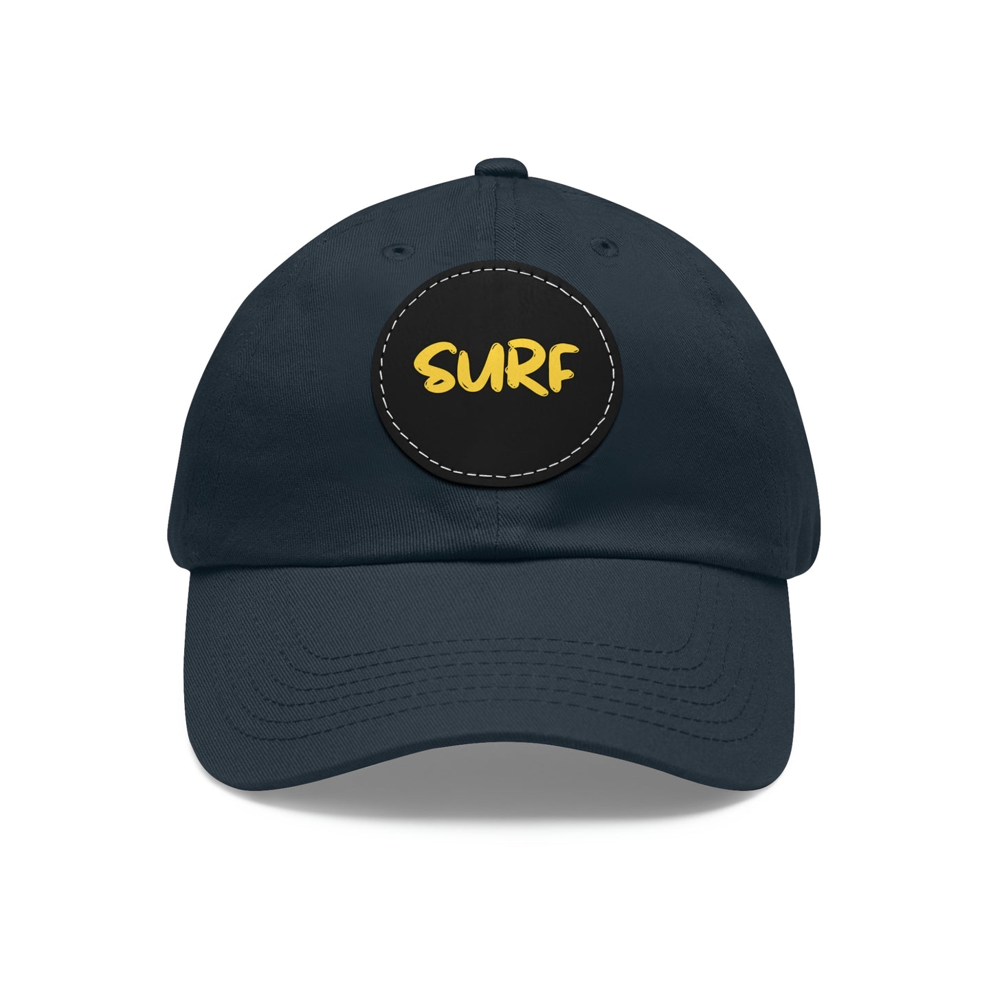 SURF - Dad Hat with Round Leather Patch