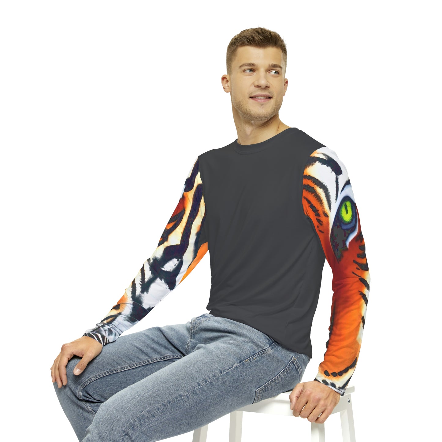 Tiger - Men's Long Sleeve Shirt