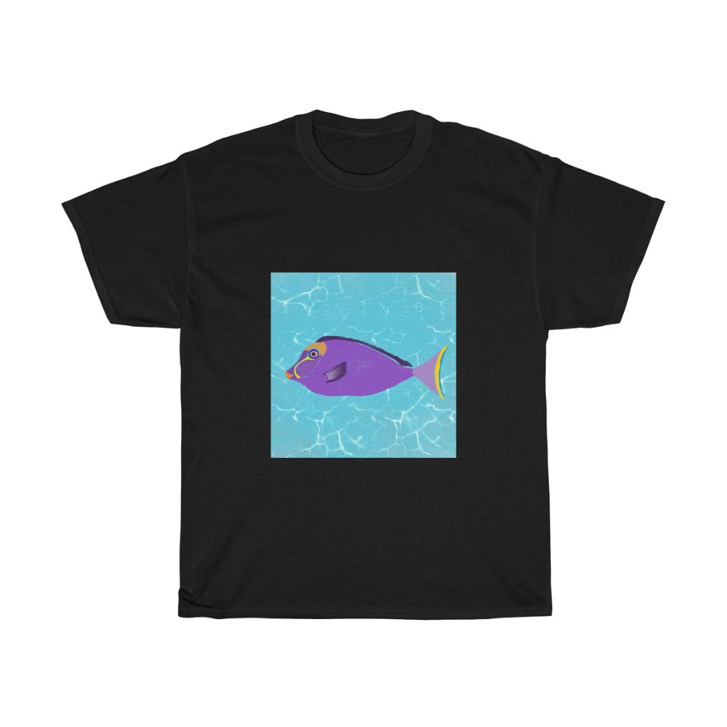 Fish Design - Unisex Heavy Cotton Tee