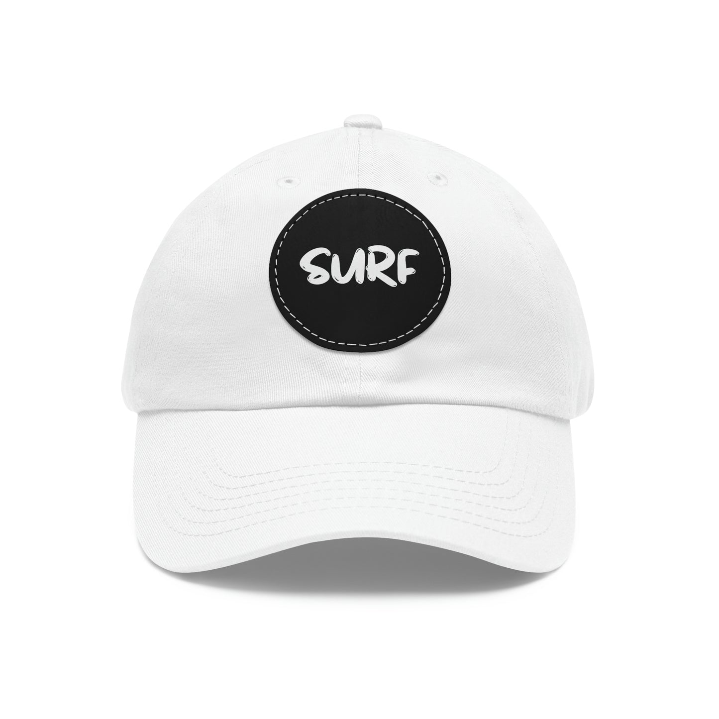 SURF - Dad Hat with Round Leather Patch