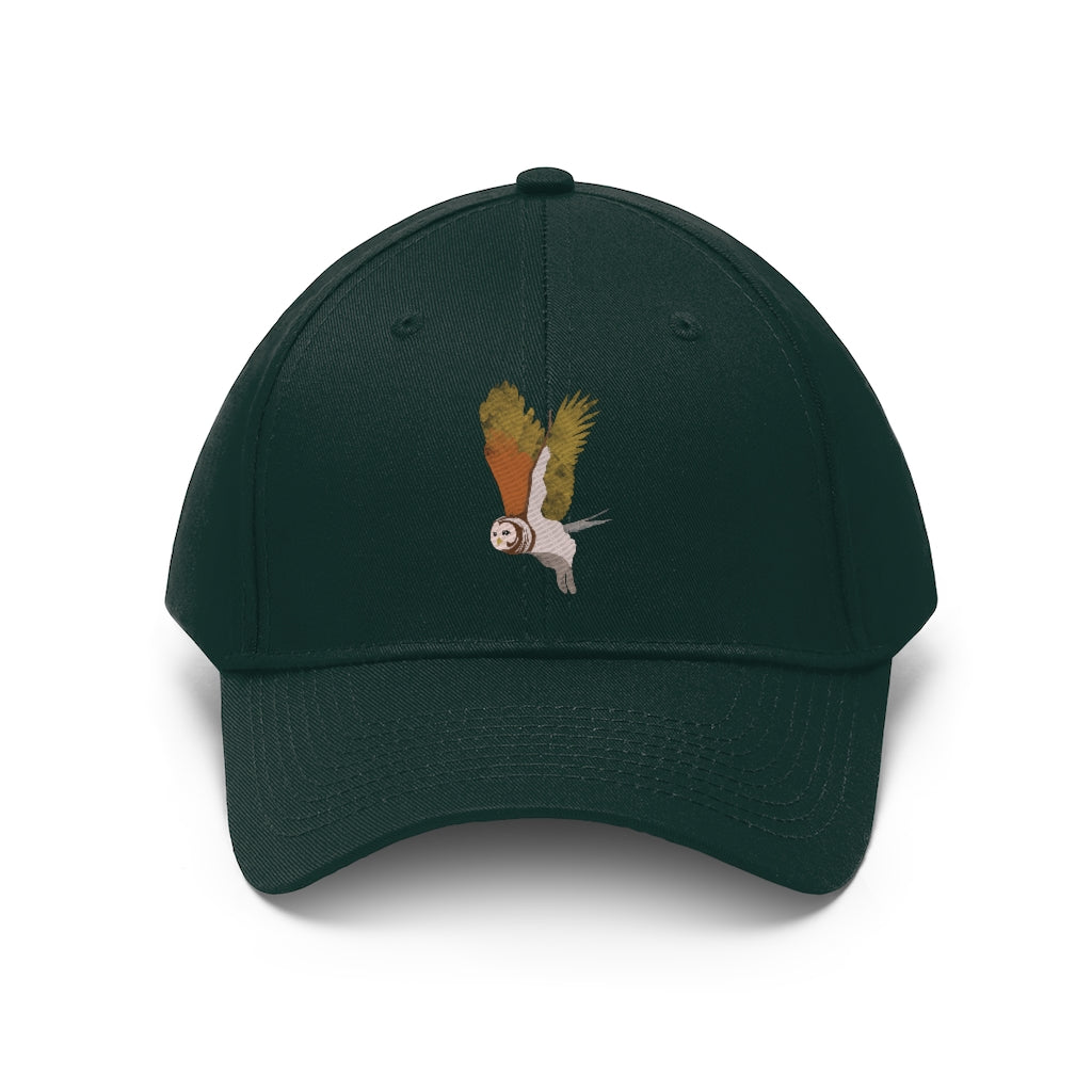 Unisex Twill Hat - Flying Owl