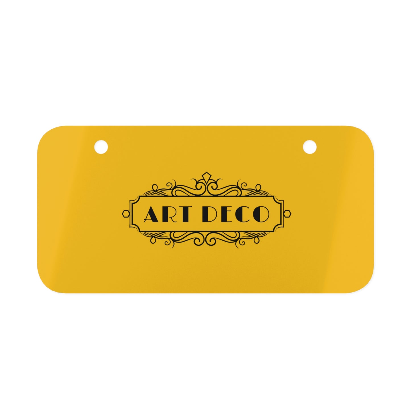 ART DECO - Mini License Plate