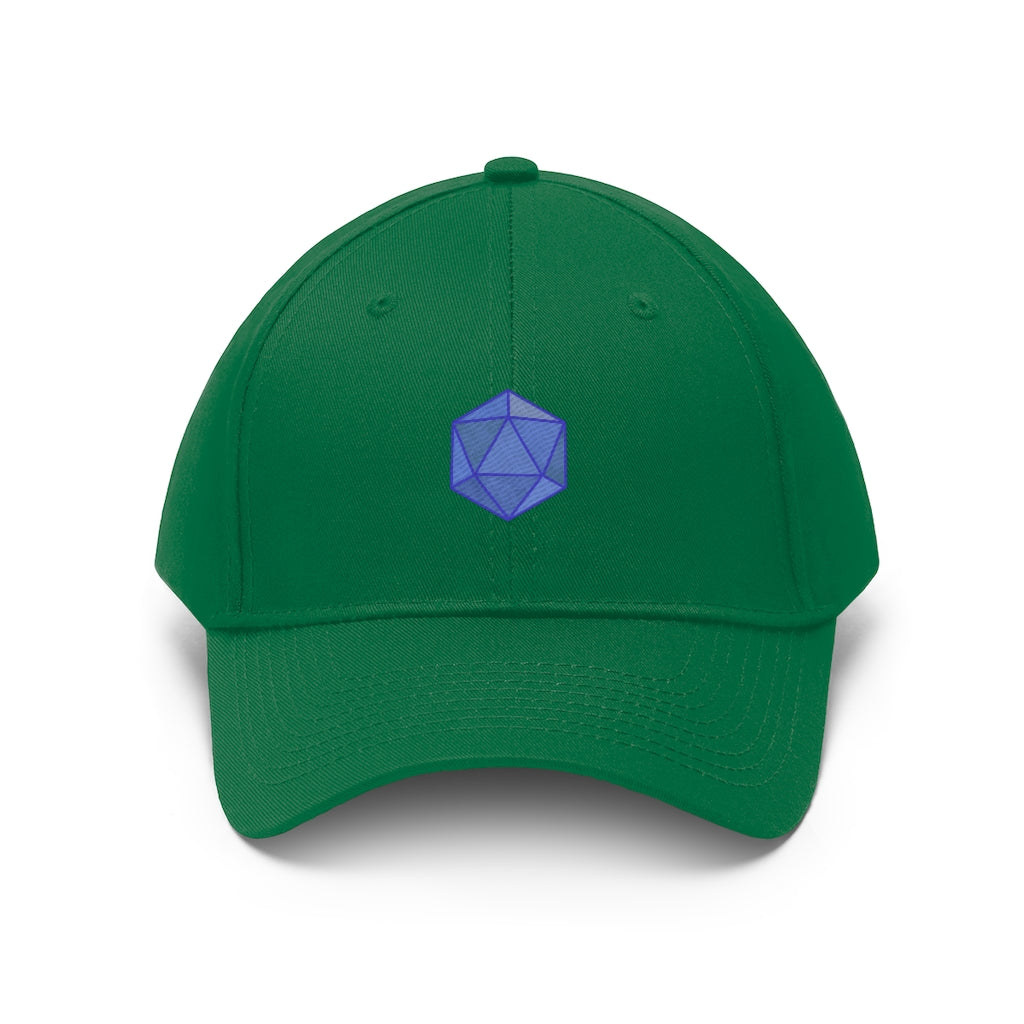 Unisex Twill Hat - Icosahedron