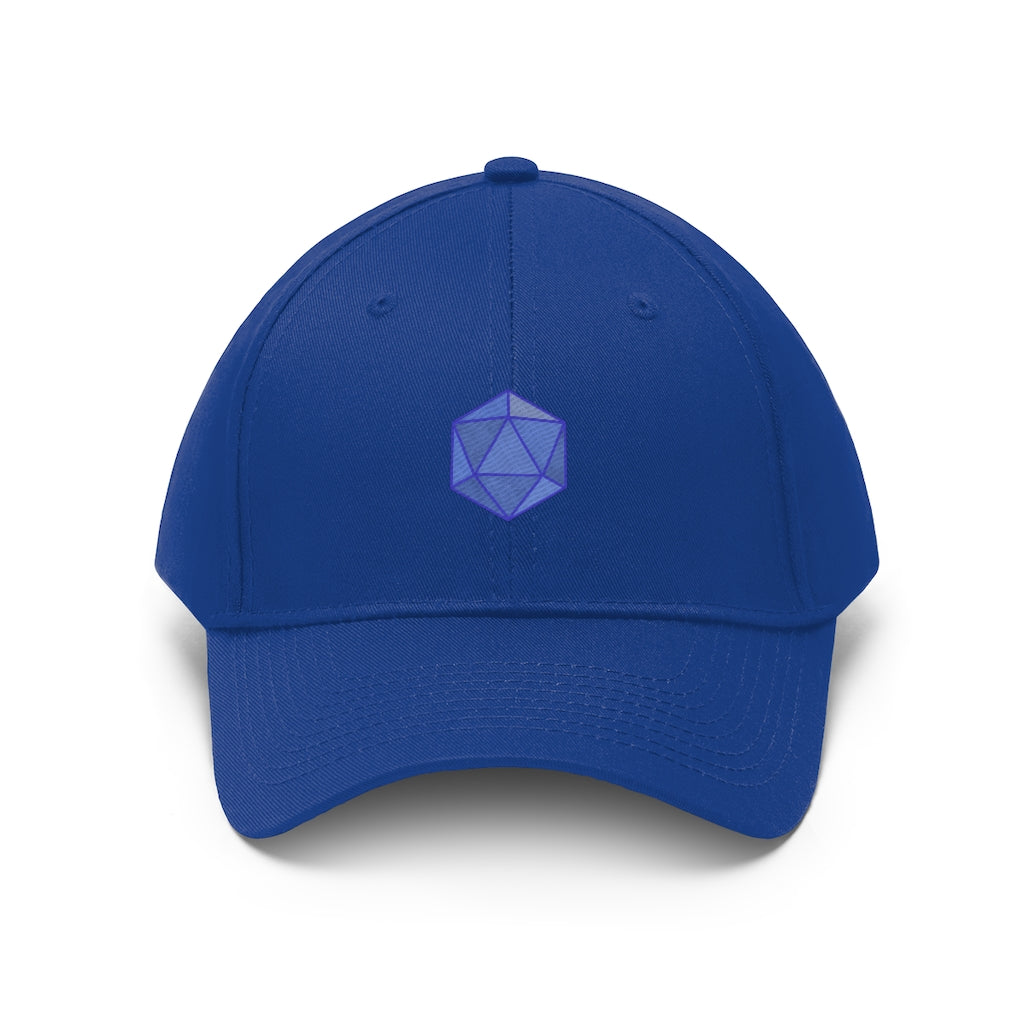 Unisex Twill Hat - Icosahedron