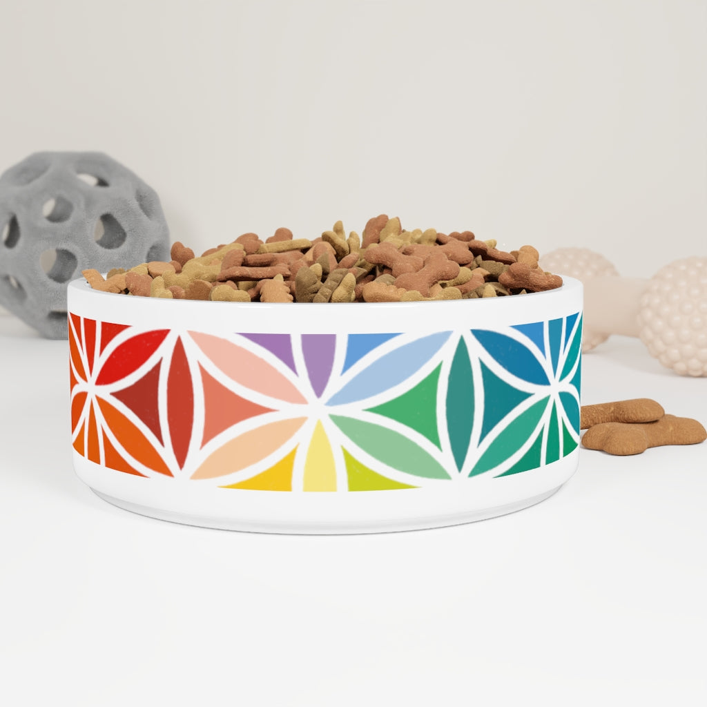 Flower of Life Pet Bowl