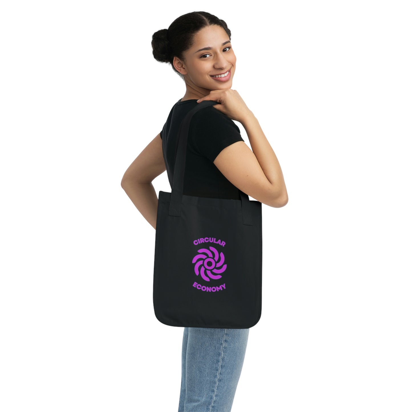 Organic Canvas Tote Bag - CIRCULAR ECONOMY