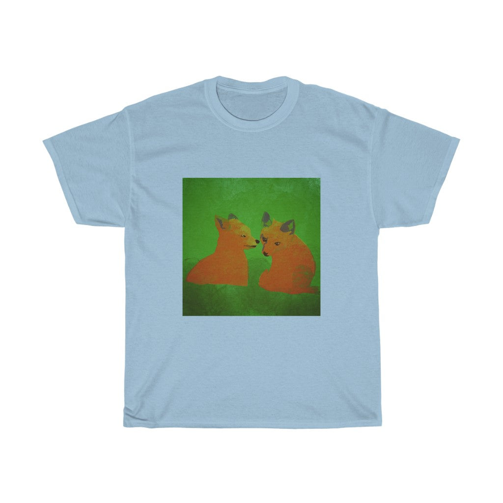 Foxes - Unisex Heavy Cotton Tee