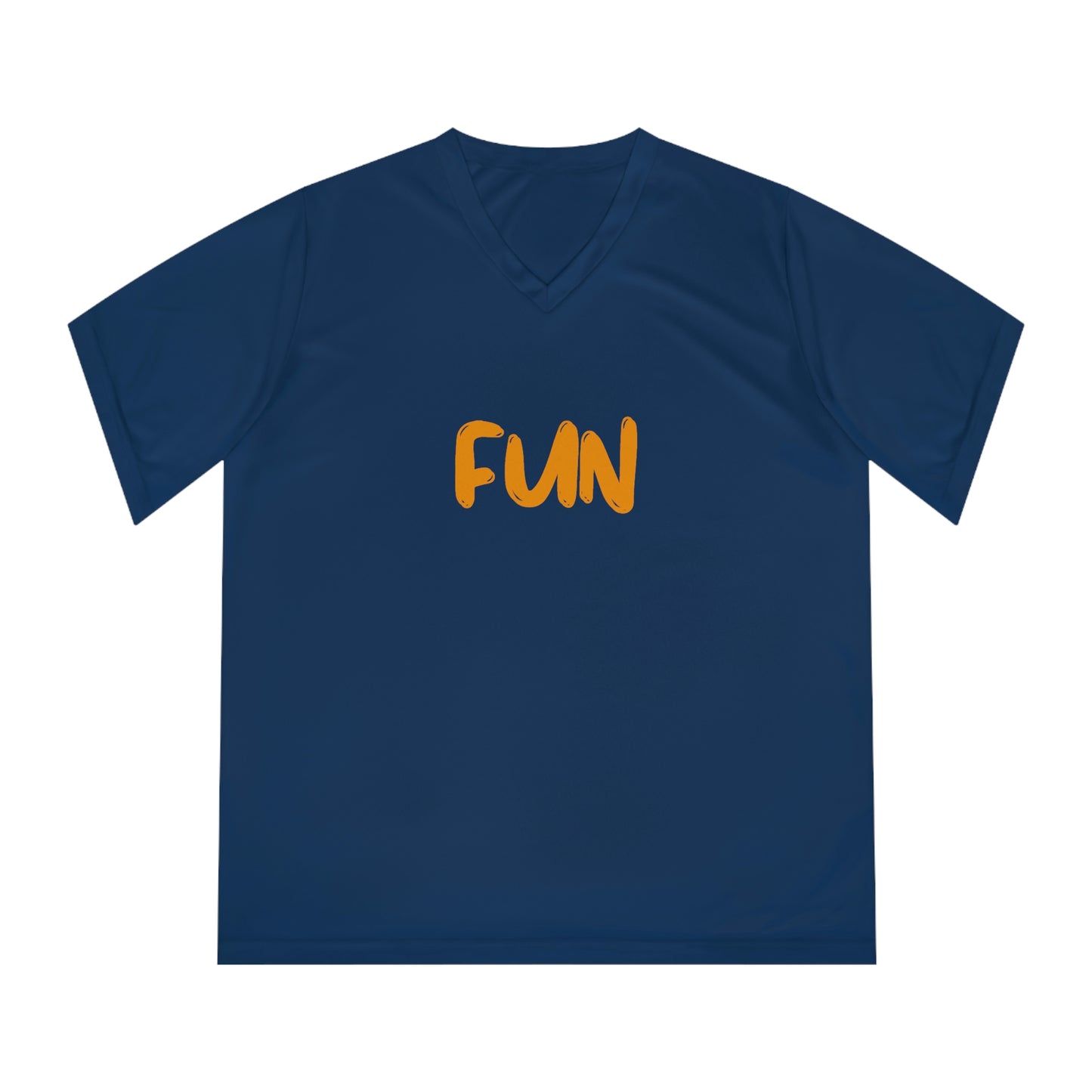 Women's Performance V-Neck T-Shirt - FUN
