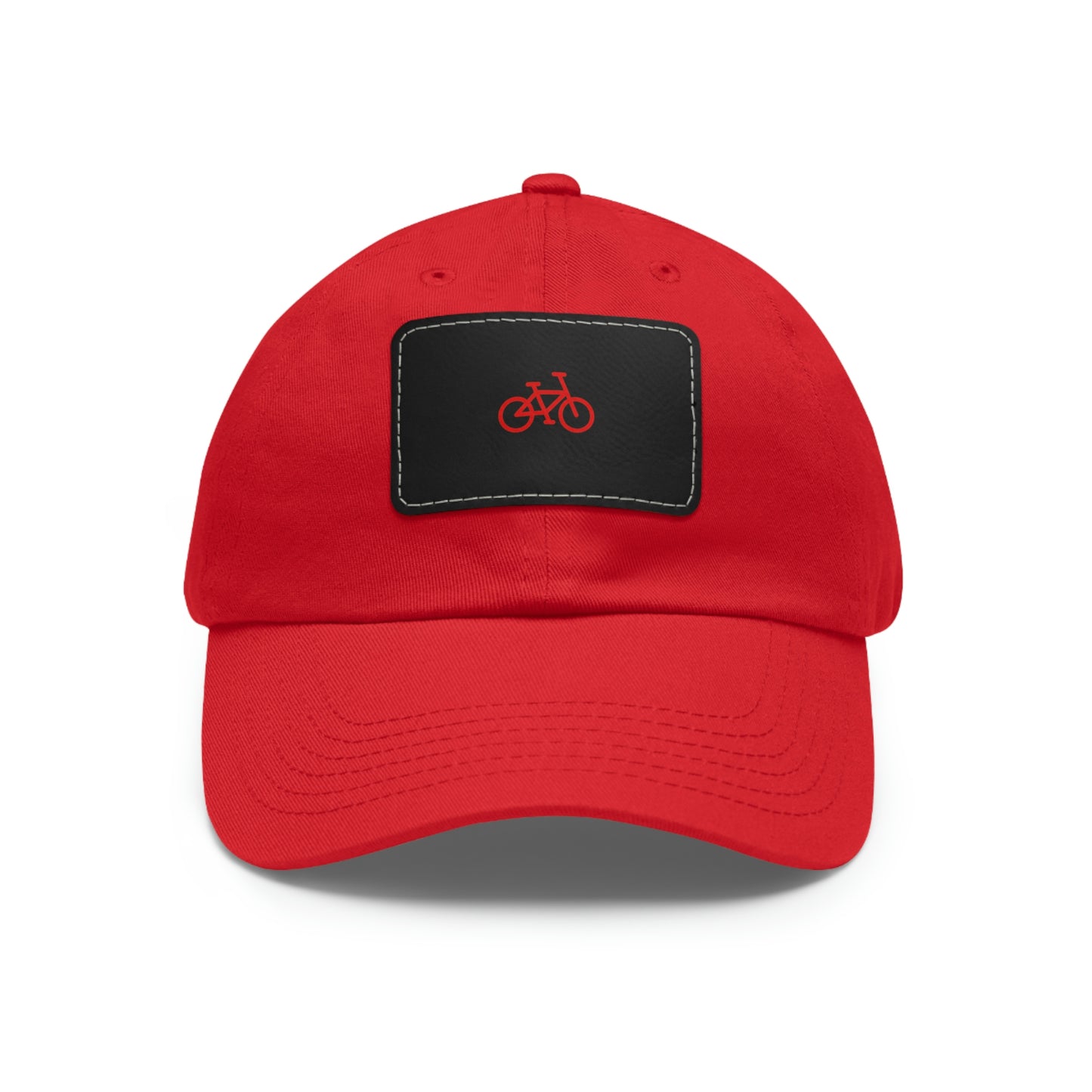 BIKE - Dad Hat with Leather Patch