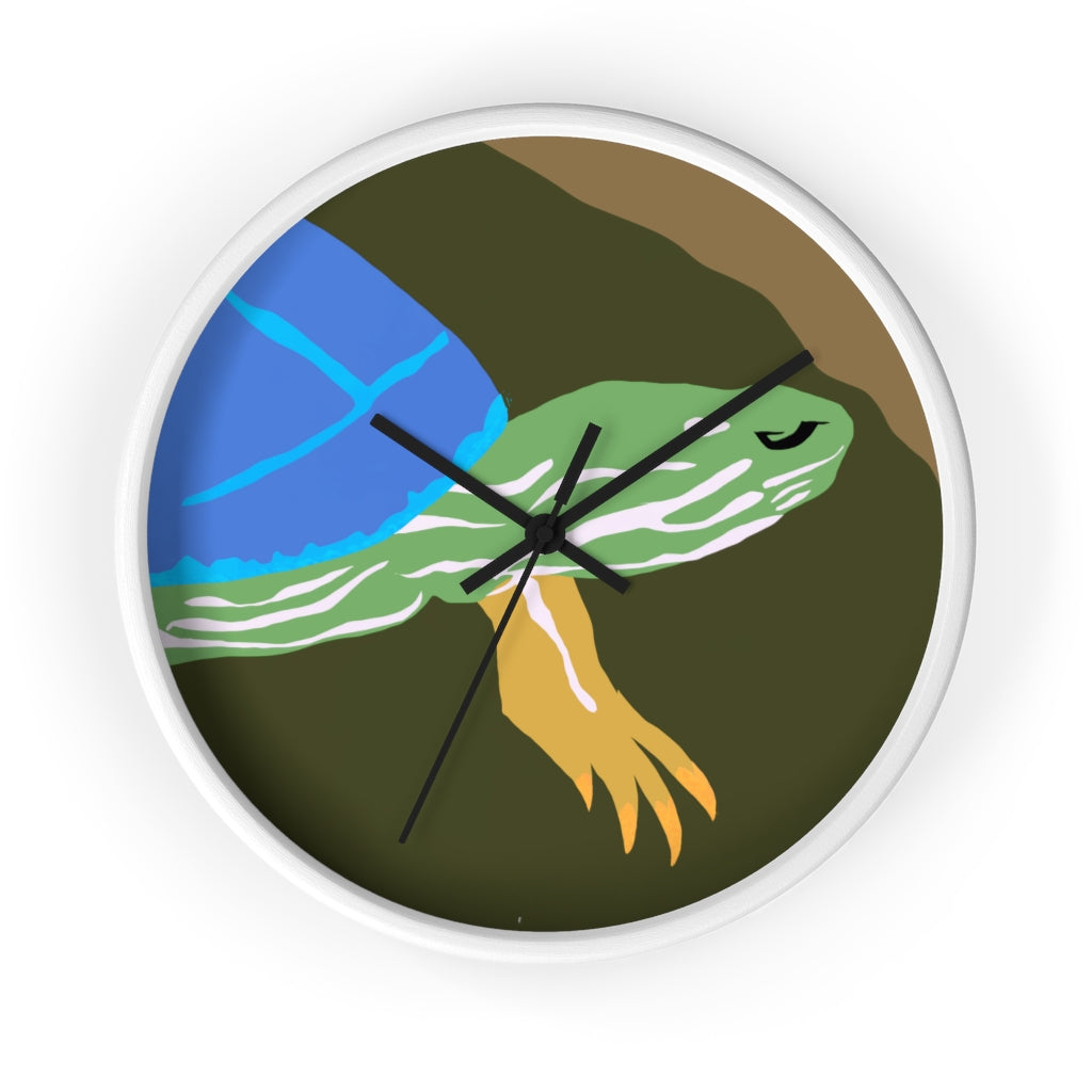 Turtle Wall clock (Earth Tones)