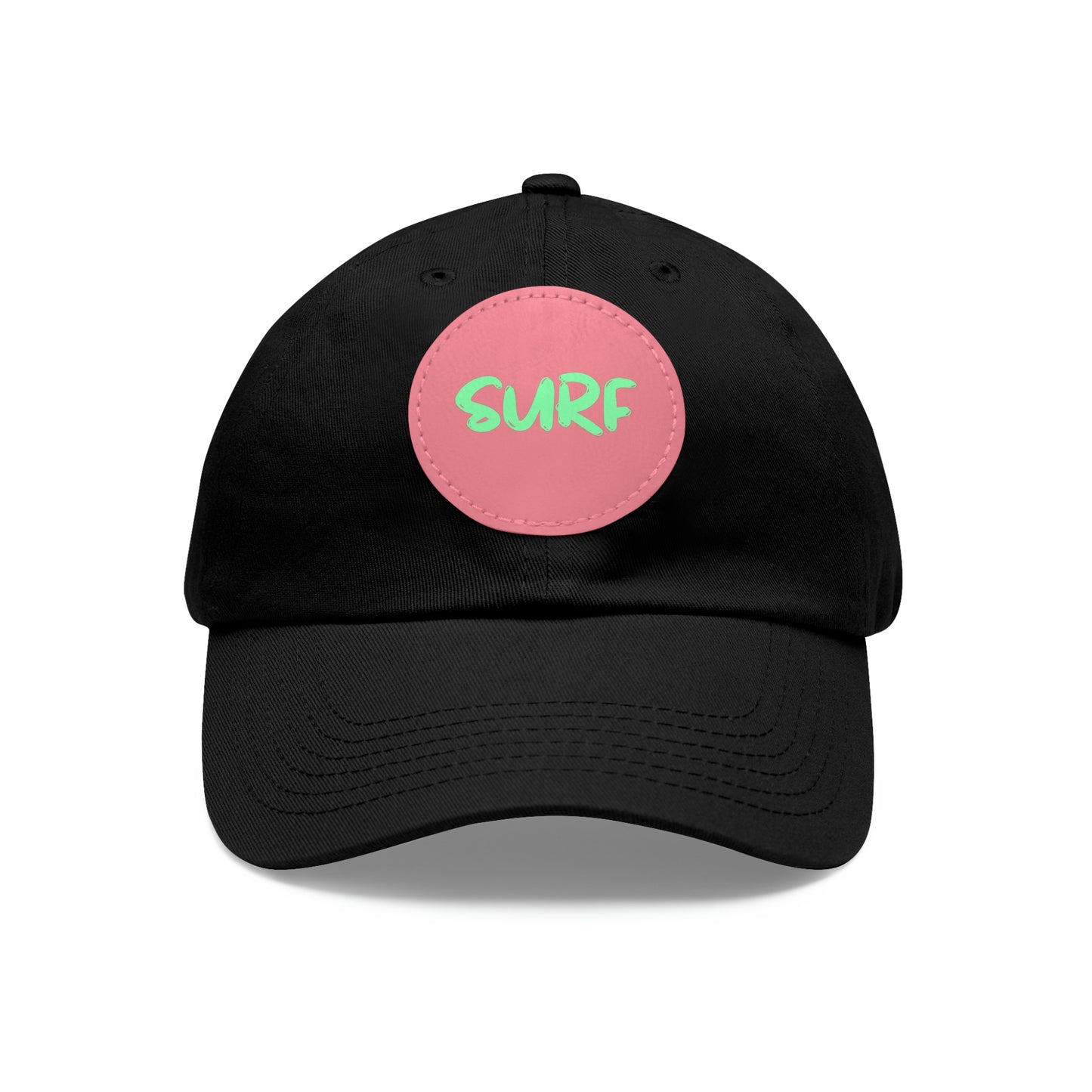 SURF - Dad Hat with Round Leather Patch