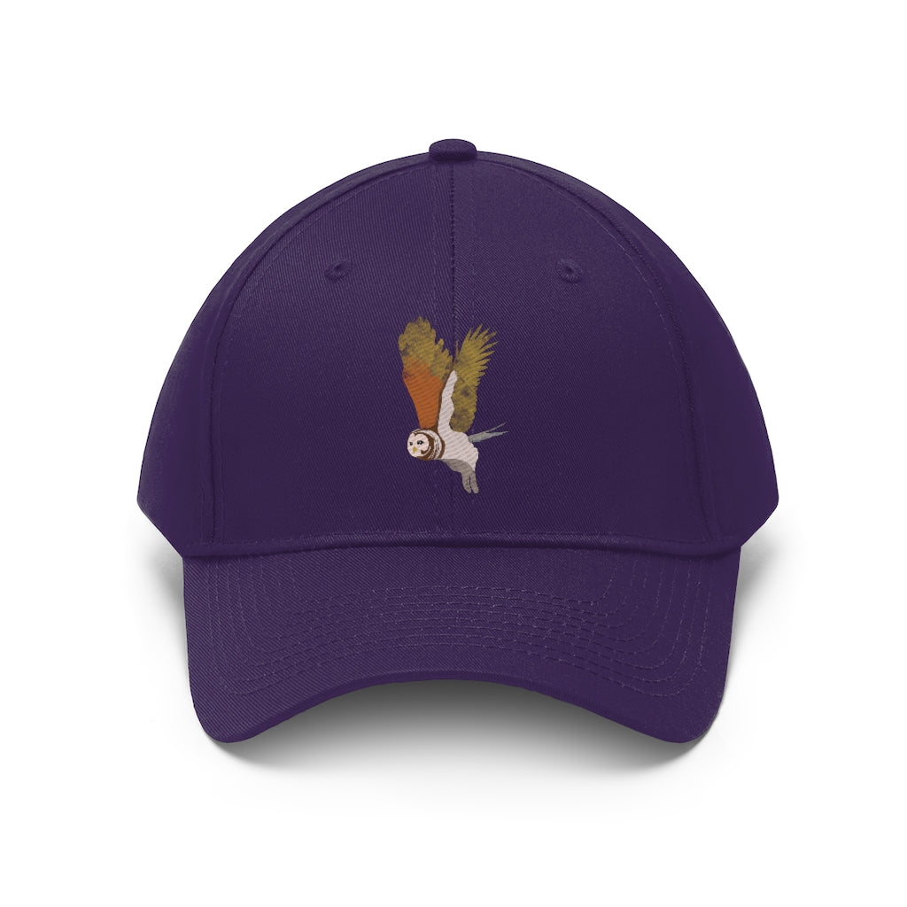 Unisex Twill Hat - Flying Owl