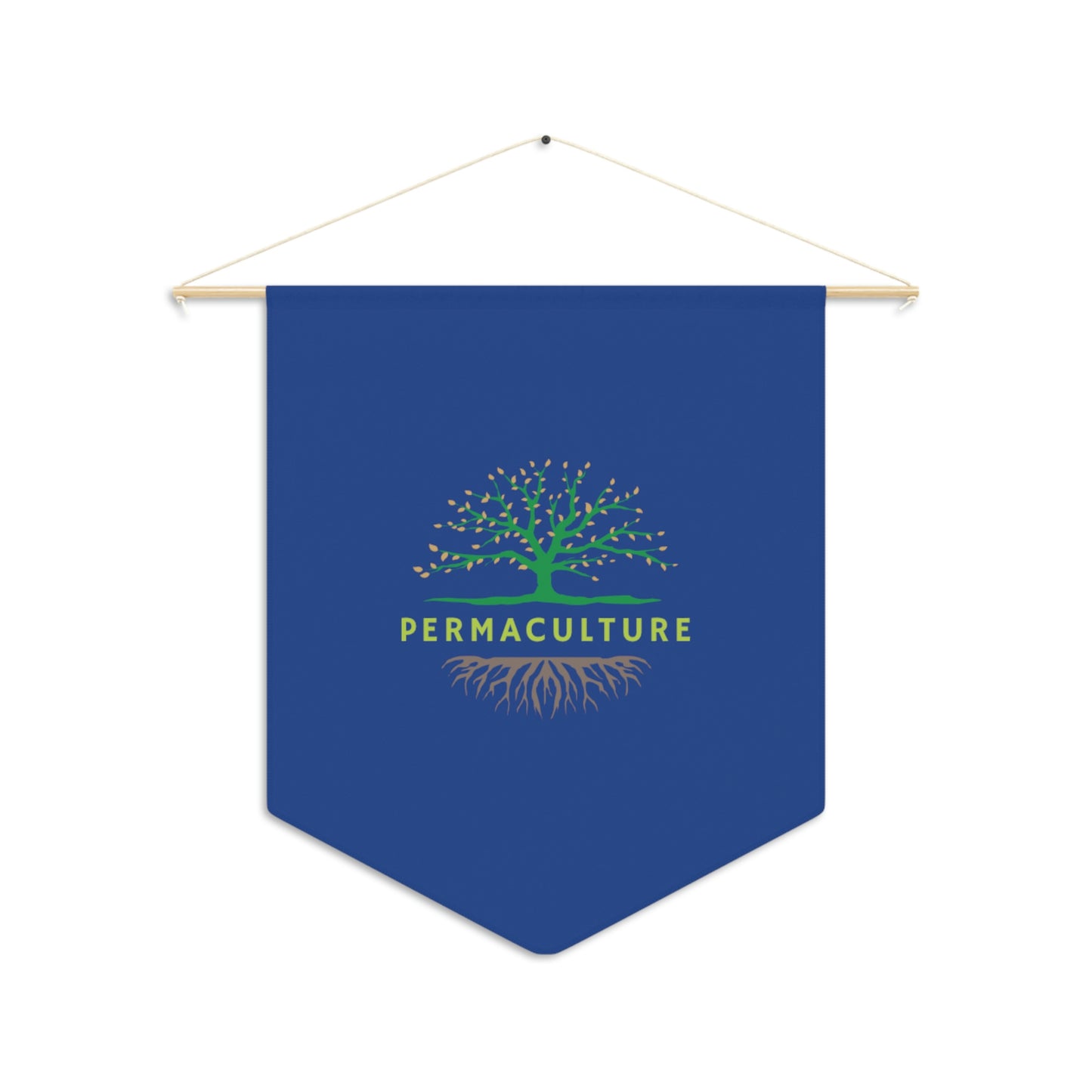 Permaculture Pennant - Blue
