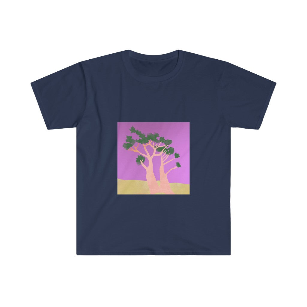 Tree - Men's Fitted Short Sleeve Tee