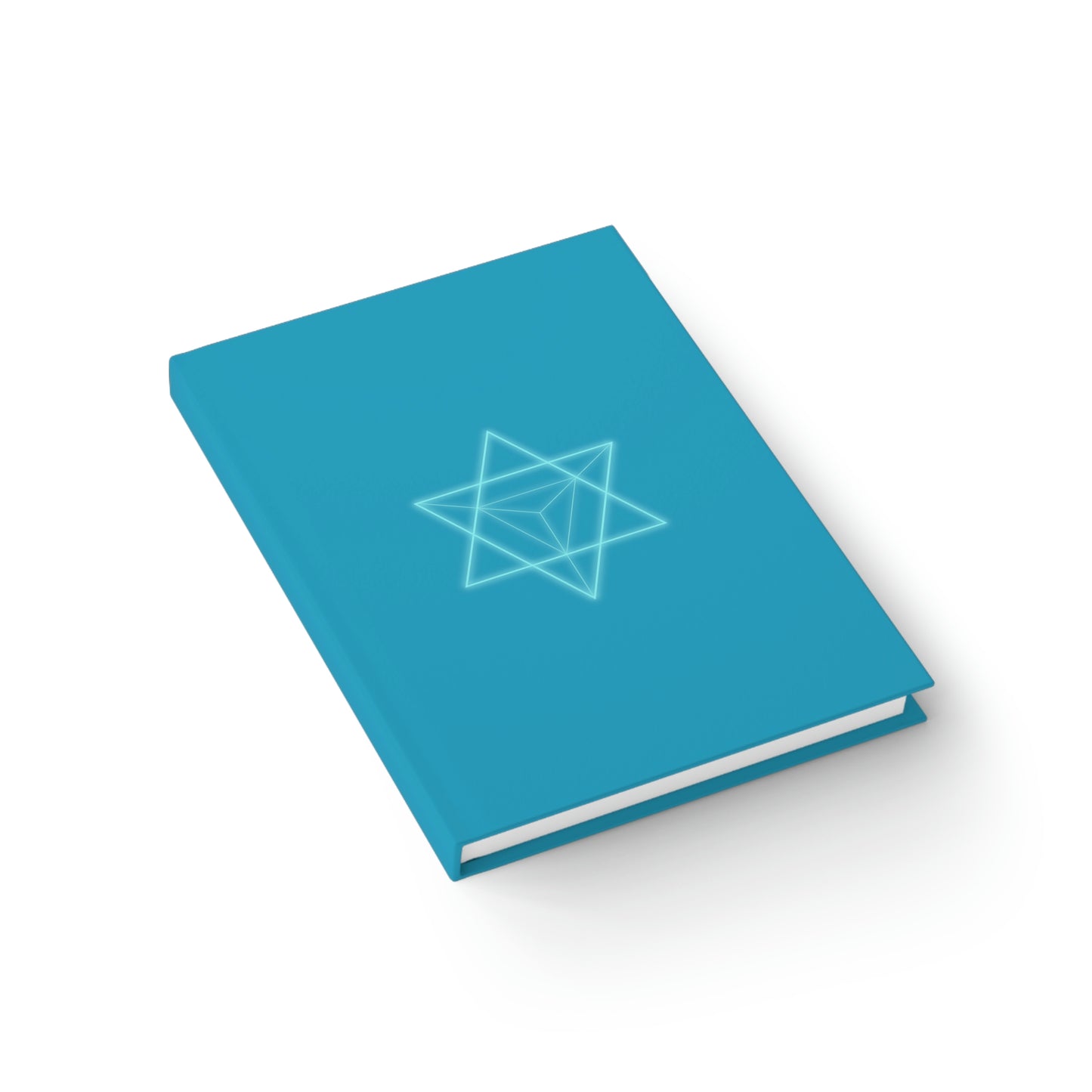 Sacred Geometry - Journal - Ruled Line - Turquoise Cover