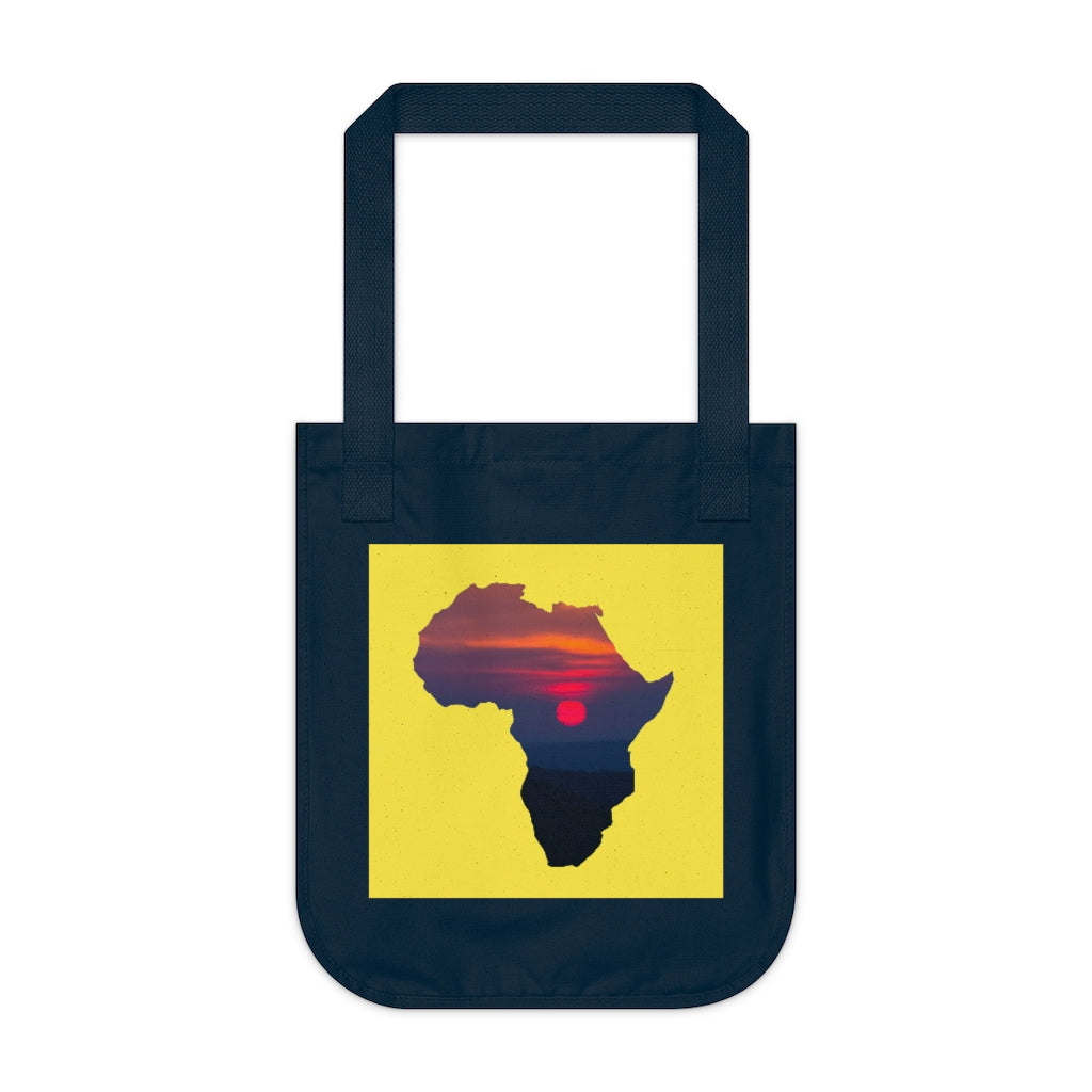 Organic Canvas Tote Bag - Africa