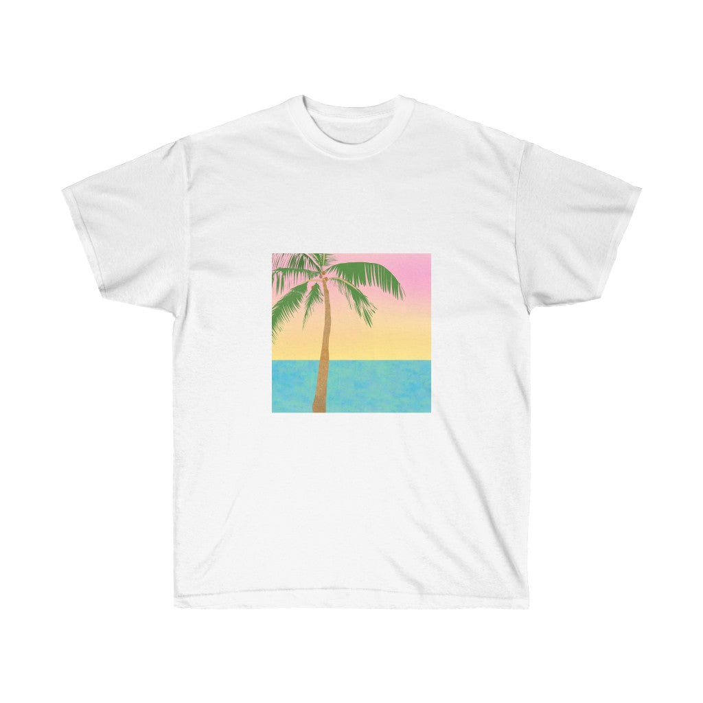 Tropical Scene - Unisex Ultra Cotton Tee