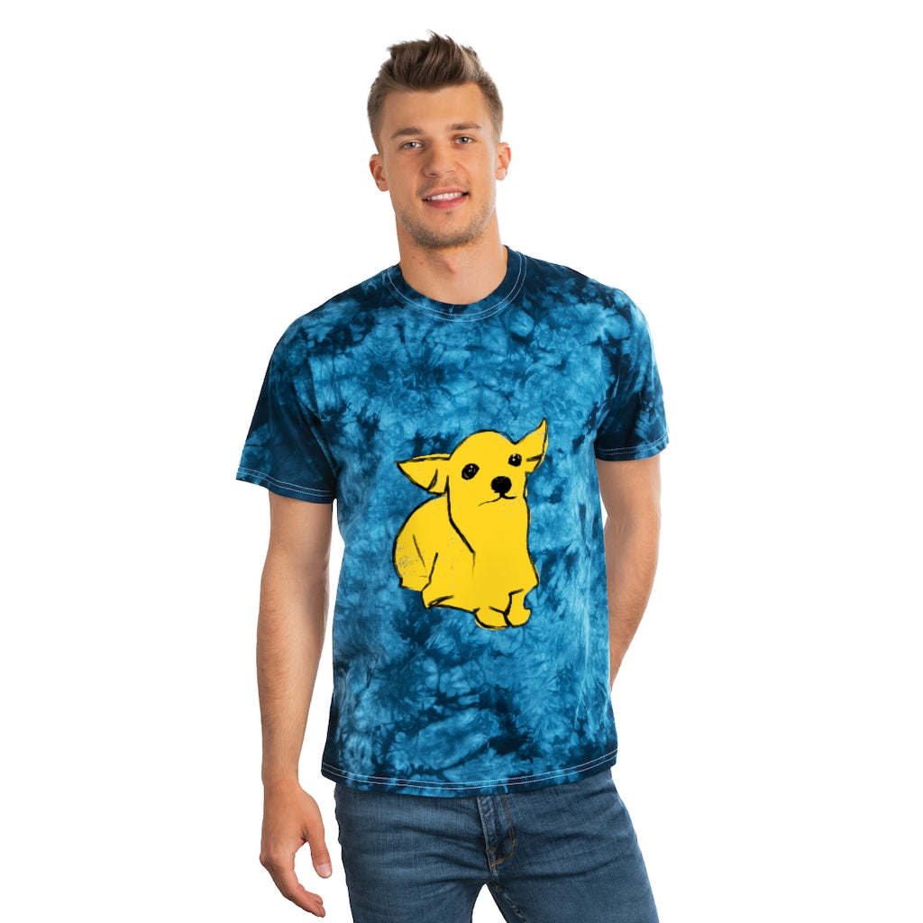 Tie-Dye T-shirt: Puppy Dog