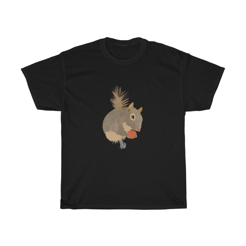 Squirrel Print - Unisex Heavy Cotton Tee