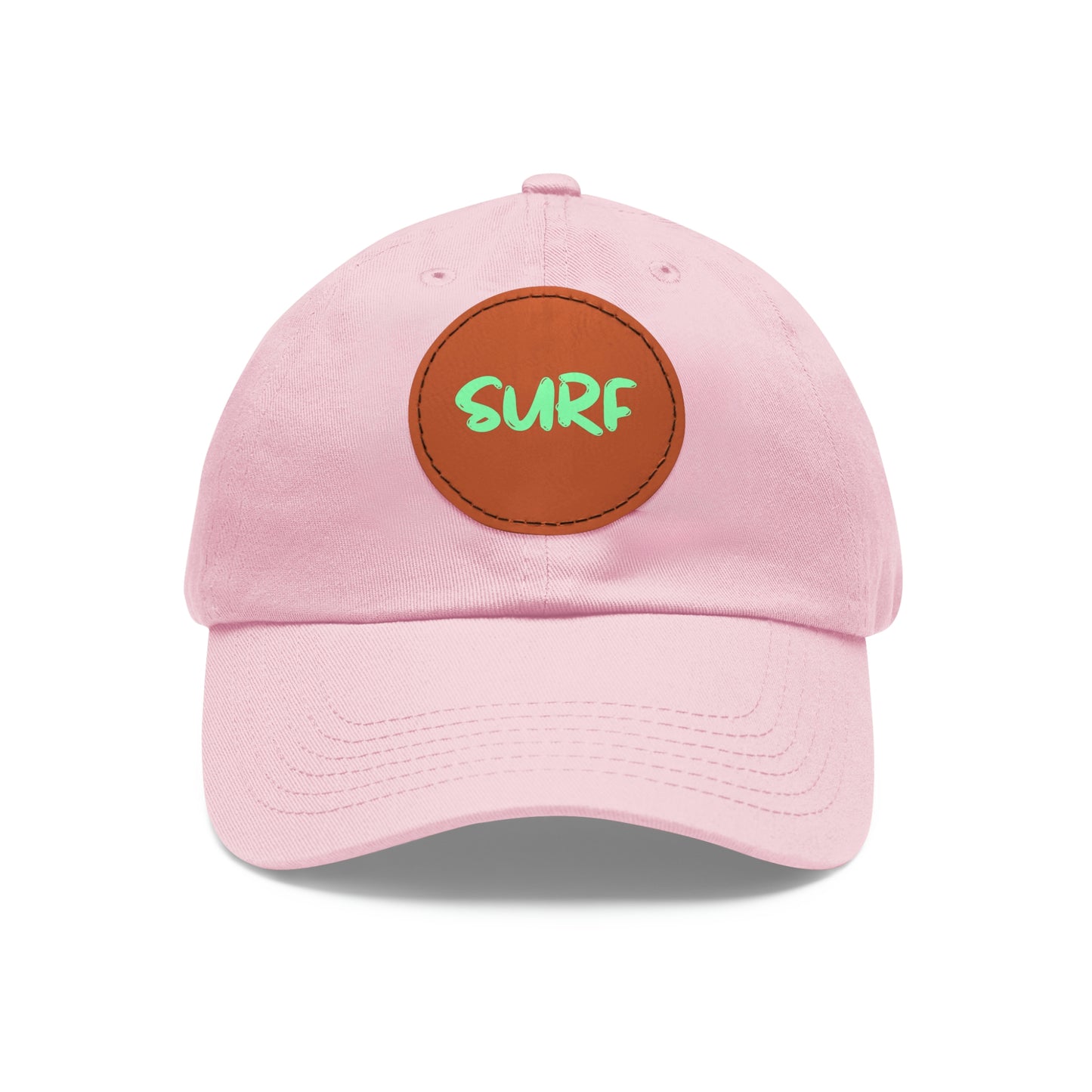 SURF - Dad Hat with Round Leather Patch