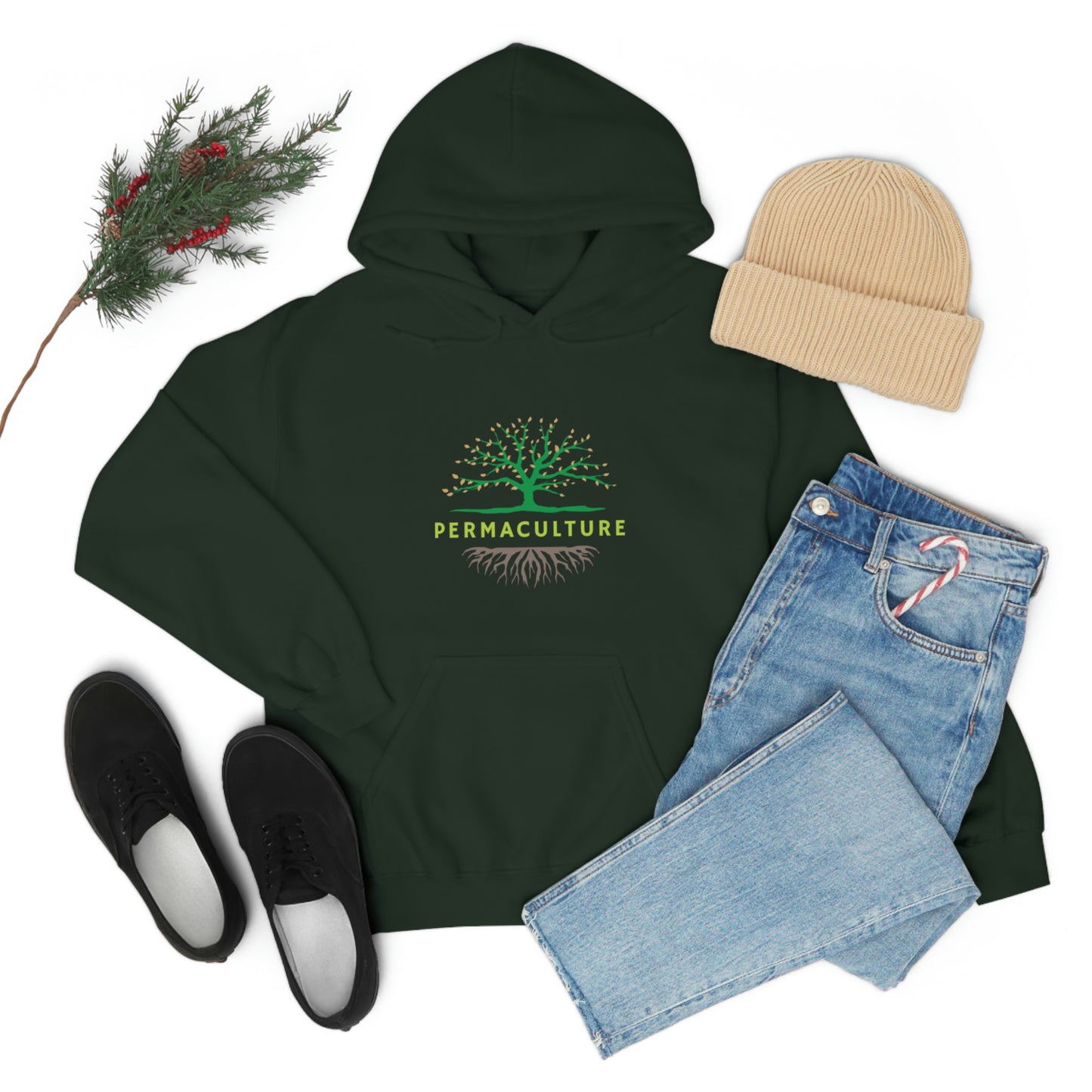 Permaculture - Unisex Heavy Blend™ Hooded Sweatshirt